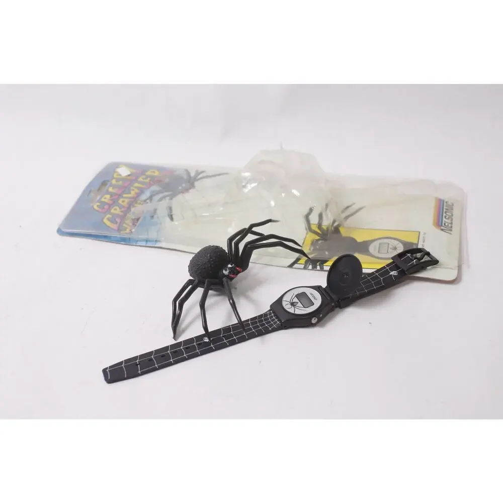 Creepy Crawler Spider Watch by Nelsonic Halloween Accessory ~ 260806-WH 528
